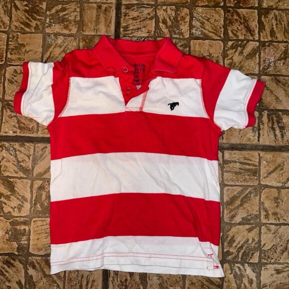 WRANGLER - BOY'S PREMIUM STRIPED POLO SHIRT - SIZE: 4T‎ EUC - Picture 1 of 3